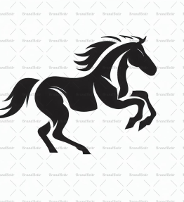 Galoppierendes Pferd